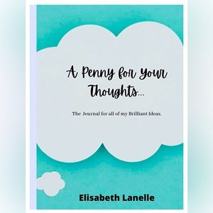 PAPERBACK A Penny for Your Thoughts Journal - 200 Blank Lined Pages